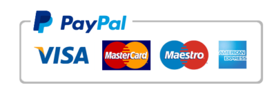 Pagamento garantito e sicuro con Paypal